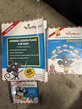 Spanish For Kids Ages 1-7 Complete Collection 5 DVD's, 2 CDs, 1 Song CD  Plans