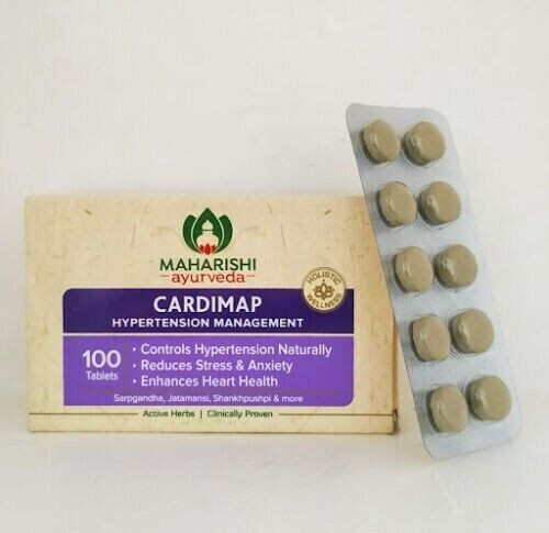 Maharishi Ayurveda Cardimap 100 Tablets | Multi Pack Offer | Fast Shipping