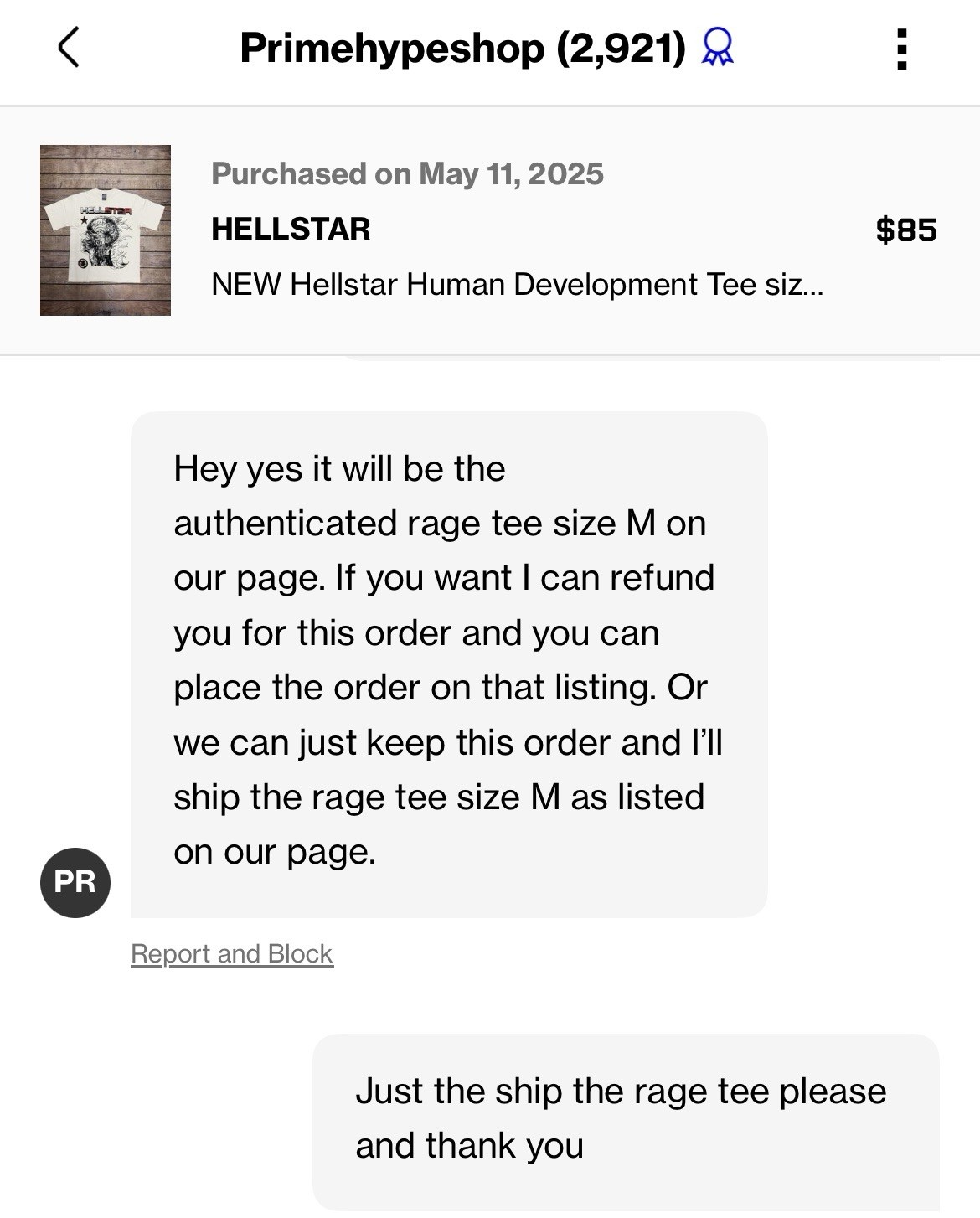 HELLSTAR T shirt Medium. (100% Authentic) - image 4