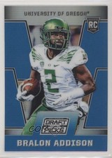 2016 Panini Prizm Collegiate Draft Picks Blue Bralon Addison #134 00vd