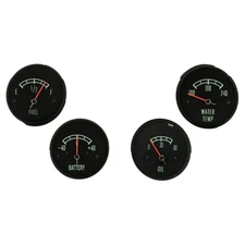 1965 Corvette Instrument Cluster Gauge Set with 60 LB Oil Pressure