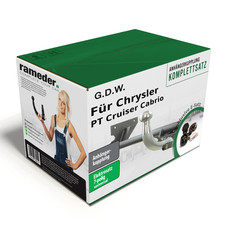 G.D.W. Anhängerkupplung abnehmbar & 7poliger E-Satz für PT Cruiser Cabrio 06- NP