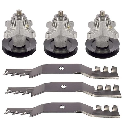 RELIABLE AFTERMARKET PARTS OUR NAME SAYS IT ALL 50" Mower Spindle Kit w Mulching Blade Fits Cub Cadet LT1050 LTX1050 LGT1050