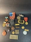 GAR & Women’s Relief Corp Pins And Badges - Most With Issues