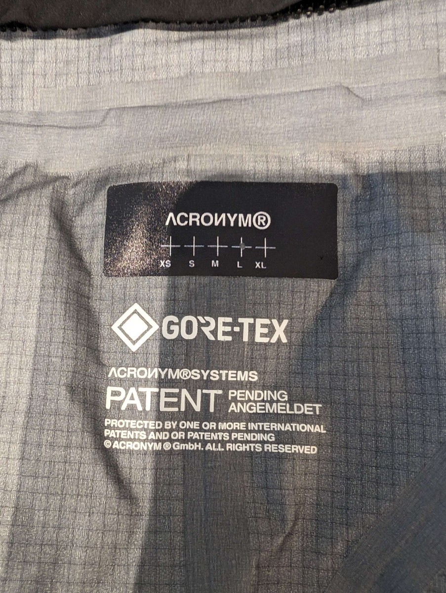 Acronym J115-gt 3l Gore-tex Pro Interops Jacket in Black Acronym J115-gt 3l Gore-tex Pro Interops Jacket in Black