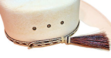 Horsehair 3/8" Hat Band-Single Side Tassel