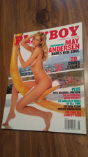 Playboy  Magazine May 2012 - Supermodel May Andersen, Chris Evans, David Brooks
