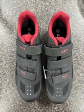 LOUIS GARNEAU ** MULTI AIR FLEX II ** BLACK/RED - EU 44/US 10 CYCLING SHOES