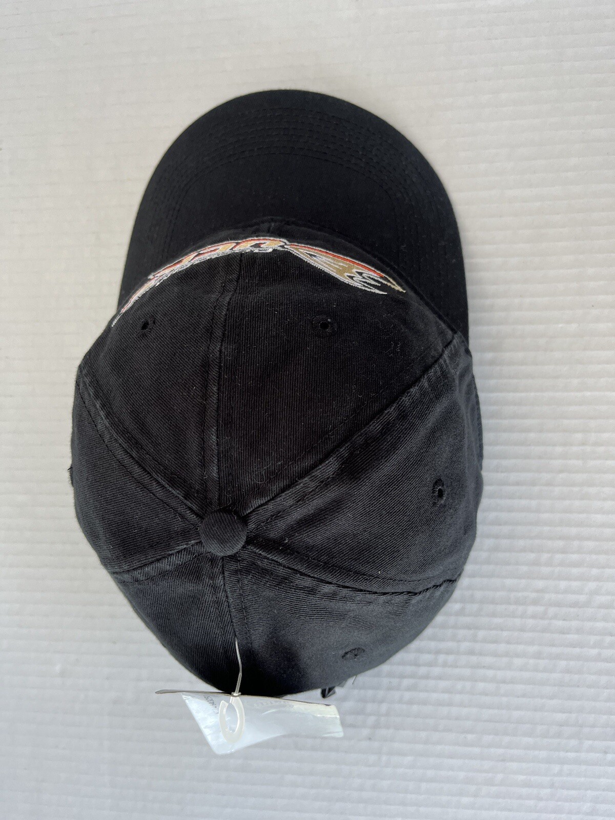 Anaheim Ducks Black Cap Hat Drew Pearson Marketing Adjustable NHL Hockey Workout