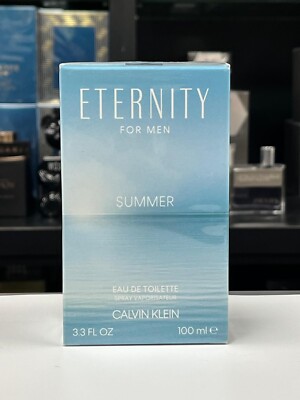 Calvin Klein Eternity Summer 2020 Eau de Toilette for Men 3.3 fl