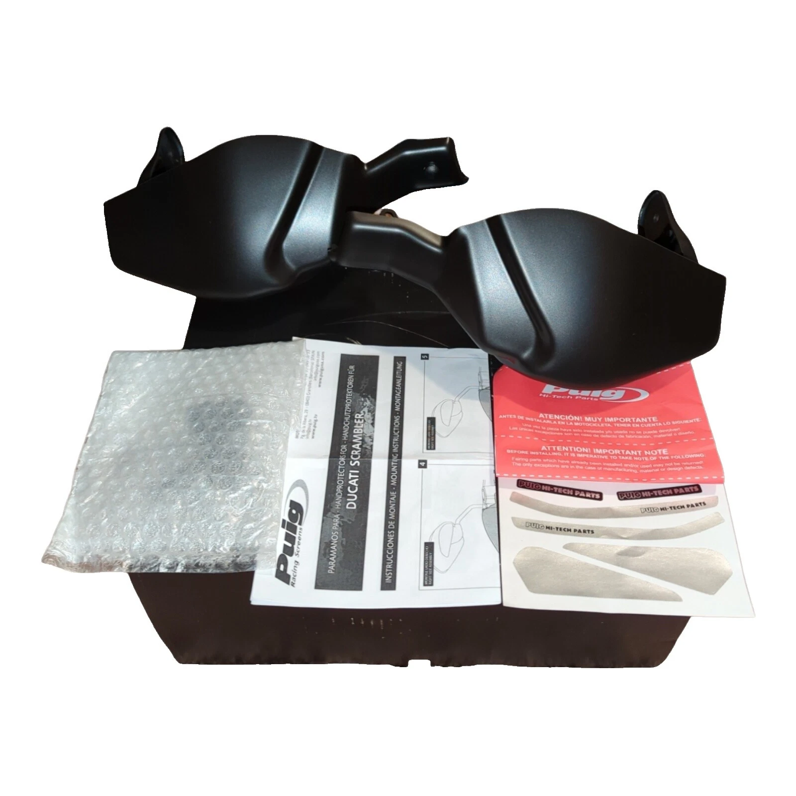 Ducati Negro ABS Motocicleta y Scooter carenados, plásticos y kits de carrocería