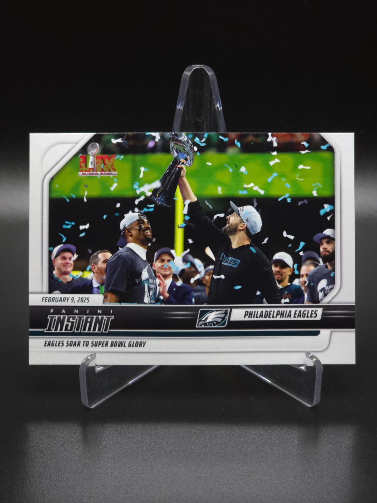 SUPER BOWL LIX WIN! Philadelphia Eagles 2024-25 Panini Instant #284 PR: 1,311