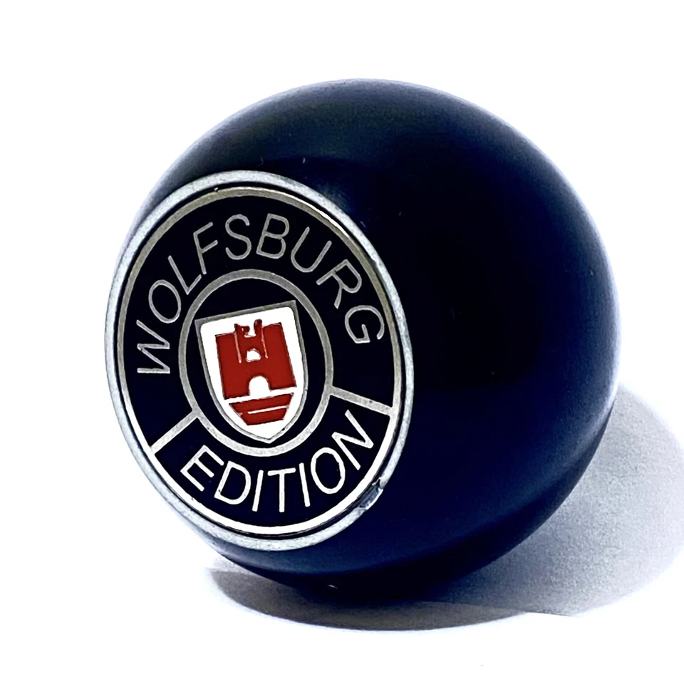 Perilla de cambio de marcha negra 12 mm WOLFSBURG EDT negra VW BUG BEETLE BUS T1 T2 m12 Stick Foto 2 de 4