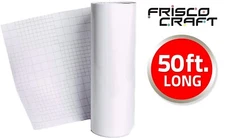 FriscoCraft Hot Transfer Tape for Printable Heat Transfer Vinyl (HTV)-12" x 50' 