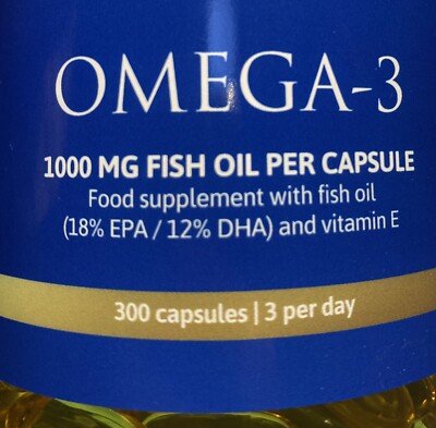 Oméga 3 Sea Treasures 1000mg - Boîte De 300 Capsules Maxi Format, 400g, Fabriqué En France