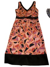 Mark Jacobs Silk Dress Color Block Size 4