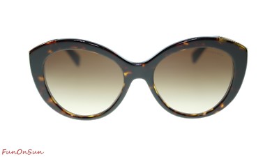 Tiffany & Co. Women Havana Brown Gradient New 55mm TIFFANY Women Sunglasses TF4151 80153B Dark Havana/Brown  main image 2
