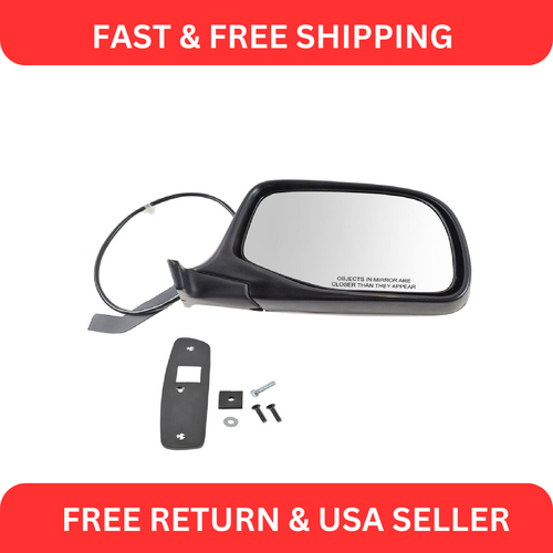 Chrome Power Adjustable Right Side Mirror For Ford Pickup & Bronco