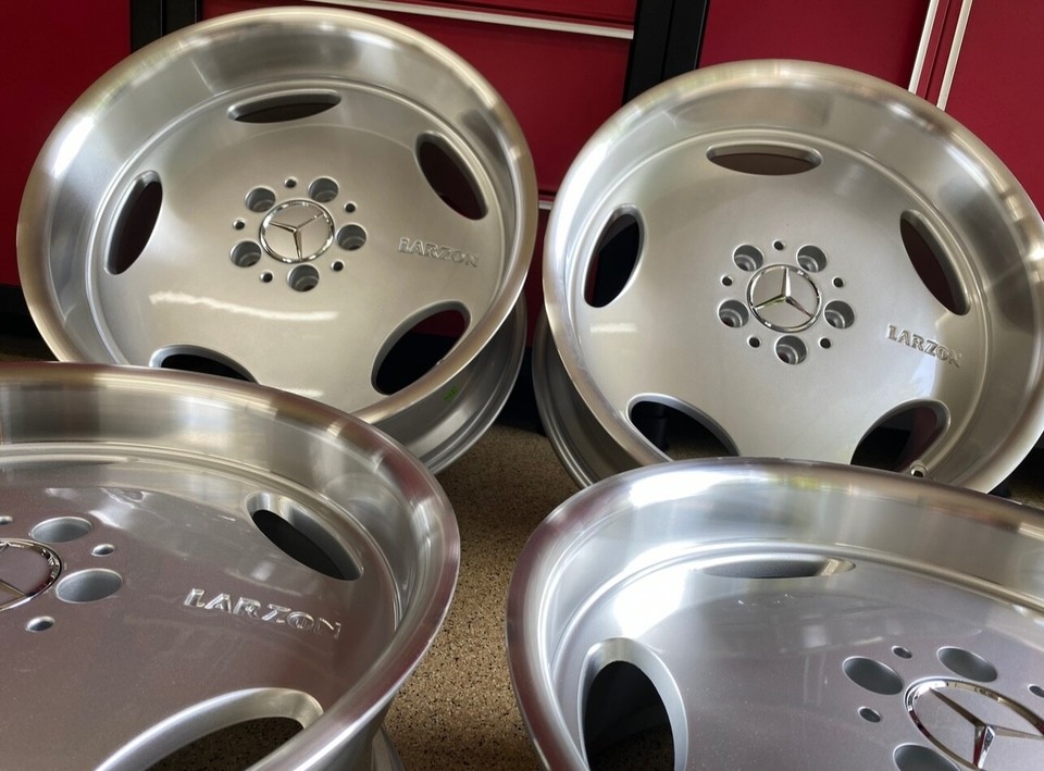 MERCEDES DEEP DISH 18 INCH MONOBLOCK RIMS SET4 NEW FITS SL500 SL55 ...