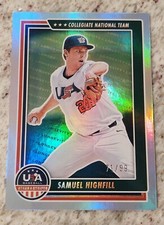 2022 Panini USA Stars and Stripes CNT - #43 Samuel Highfill Longevity Foil 71/99