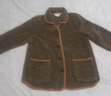 Orvis tweed style medium jacket coat