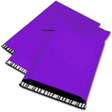 1000 14.5x19 PURPLE Poly Mailers Shipping Envelopes Couture Boutique Bags