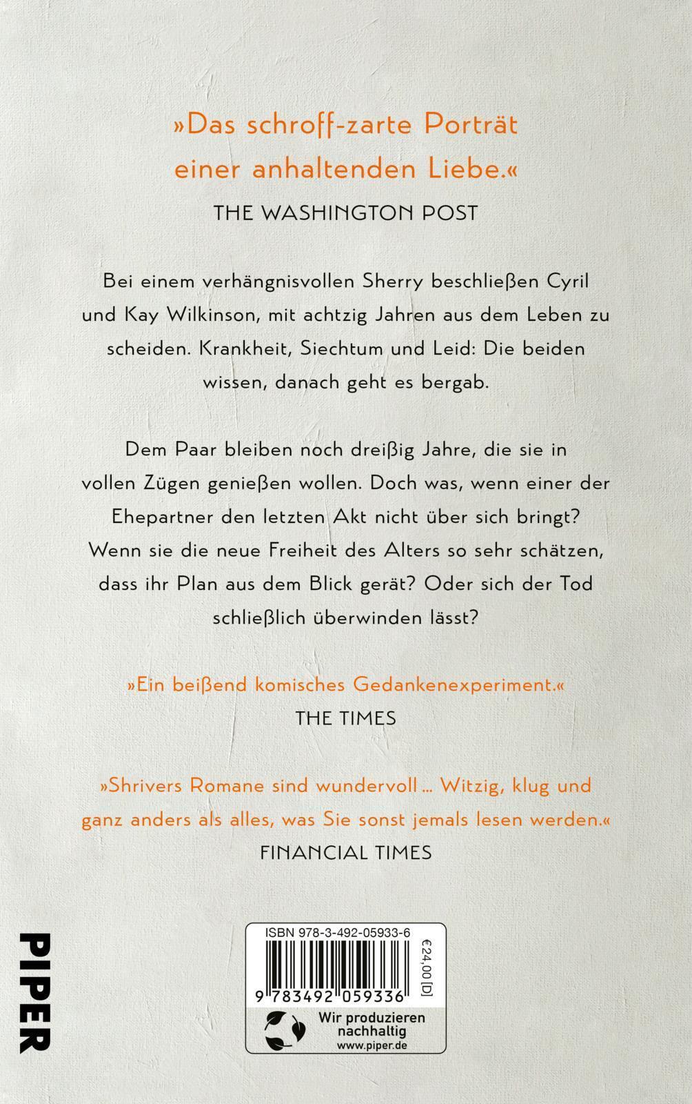 Thumbnail - Lionel Shriver | Lass Uns Doch Noch Etwas Bleiben | Buch | Deutsch