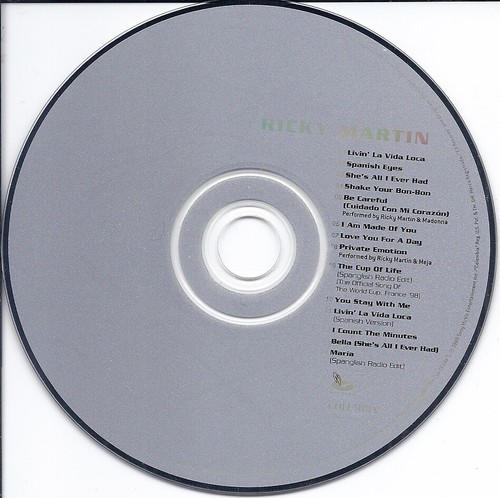 Ricky Martin music CD