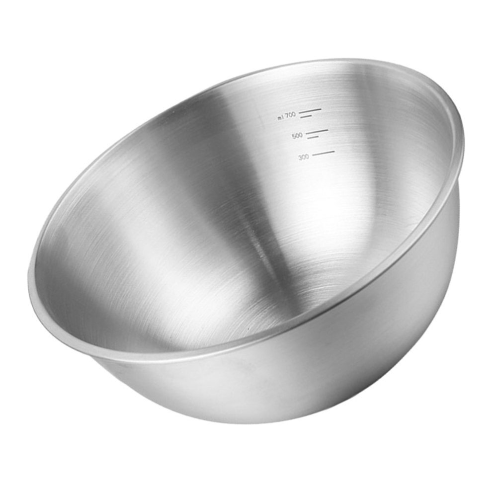 Ciotola crema acciaio inox tessera accessori e strumenti insalata