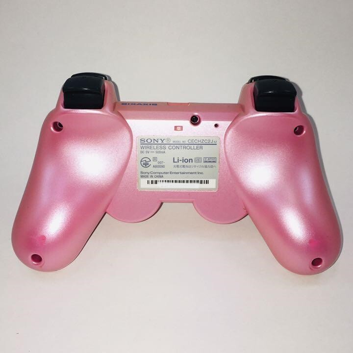 PS3 ワイヤレスコントローラ ーキャンディーピンク SONY PS3 DUALSHOCK3 Candy Pink Wireless controller Sealed