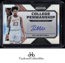 2023 Panini Prizm Draft Picks #CP-DMC Dillon Mitchell College Penmanship Hyper