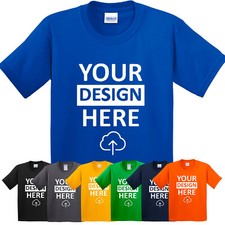 Personalized Customized Funny Kids T Shirt Your Name Here Your Logo USA New Gift