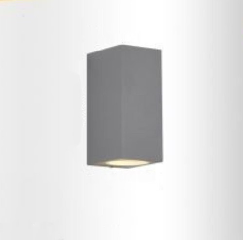 APPLIQUE FARETTO A PARETE DA PER ESTERNO DOPPIA EMISSIONE DI LUCE LED GU10 IP65 - Foto 11 di 11
