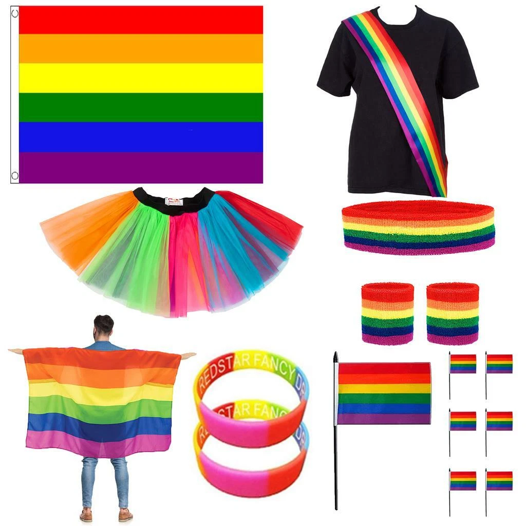 Gay flag clearance dress
