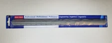Staedtler metal professional engineering triangular scale 12" 987M1834BK