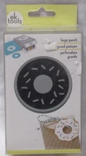 EK Success Brands EK Tools Large Punch DONUT with Sprinkles