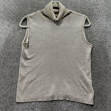 Joseph A Sweater Tank Top Turtleneck Womens X...