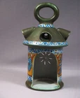EARLY 1921 Gouda PZH Zuid-Holland Candle Holder Lantern ANJEL Antique Matte