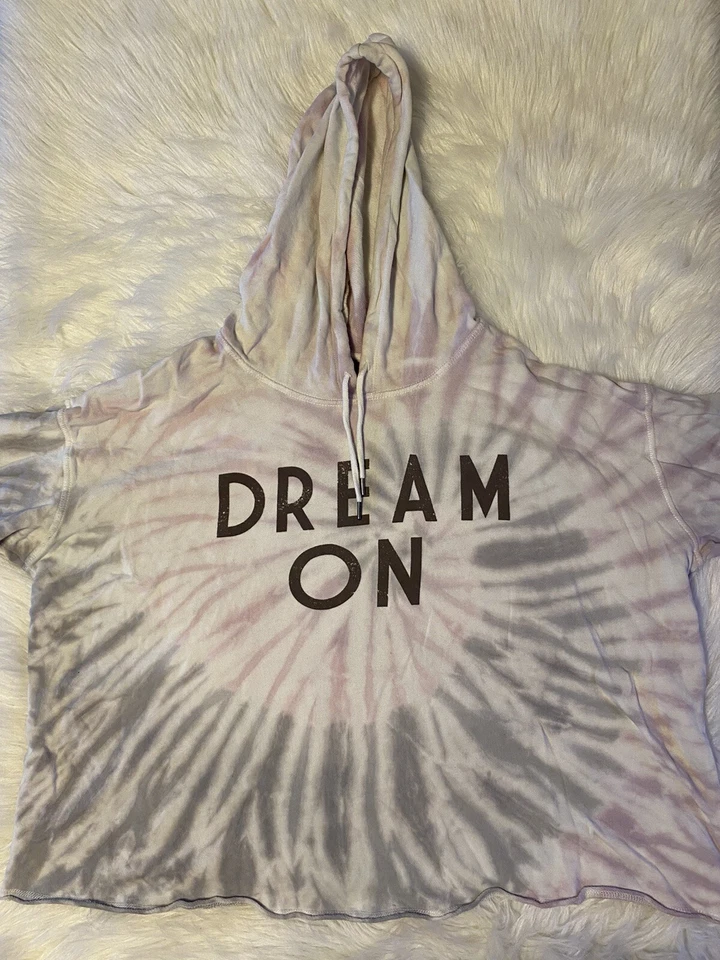 Sudadera con Capucha Torrid Para Mujer Talla 1 Tie Dye Ligera Algodón Manga Larga Camisa con Capucha Foto 2 de 4