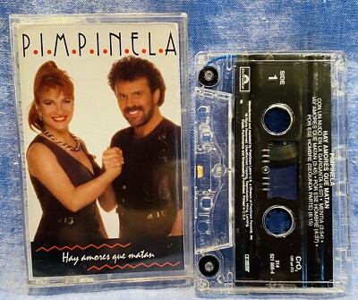 Pimpinela ''Hay Amores Que Matan''  VTG 1993 Latin Pop Music Cassette (Pre-Owned)