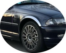 Vorne Radlauf Zierleisten Set 2-tlg Chrom links rechts BMW E46 Compact Bj. 01-04
