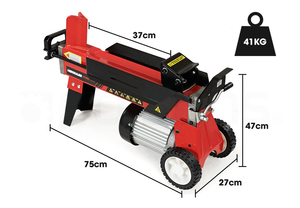 BAUMR-AG 6 Ton Log Splitter Electric Wood Hydraulic Firewood 6T Small  Machine | eBay