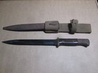 Ww2 German Afrika Corps K98 Bayonet with Scabbard and Frog