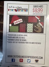 Out on a Limb Scrapbook Kit Santa Hats Christmas