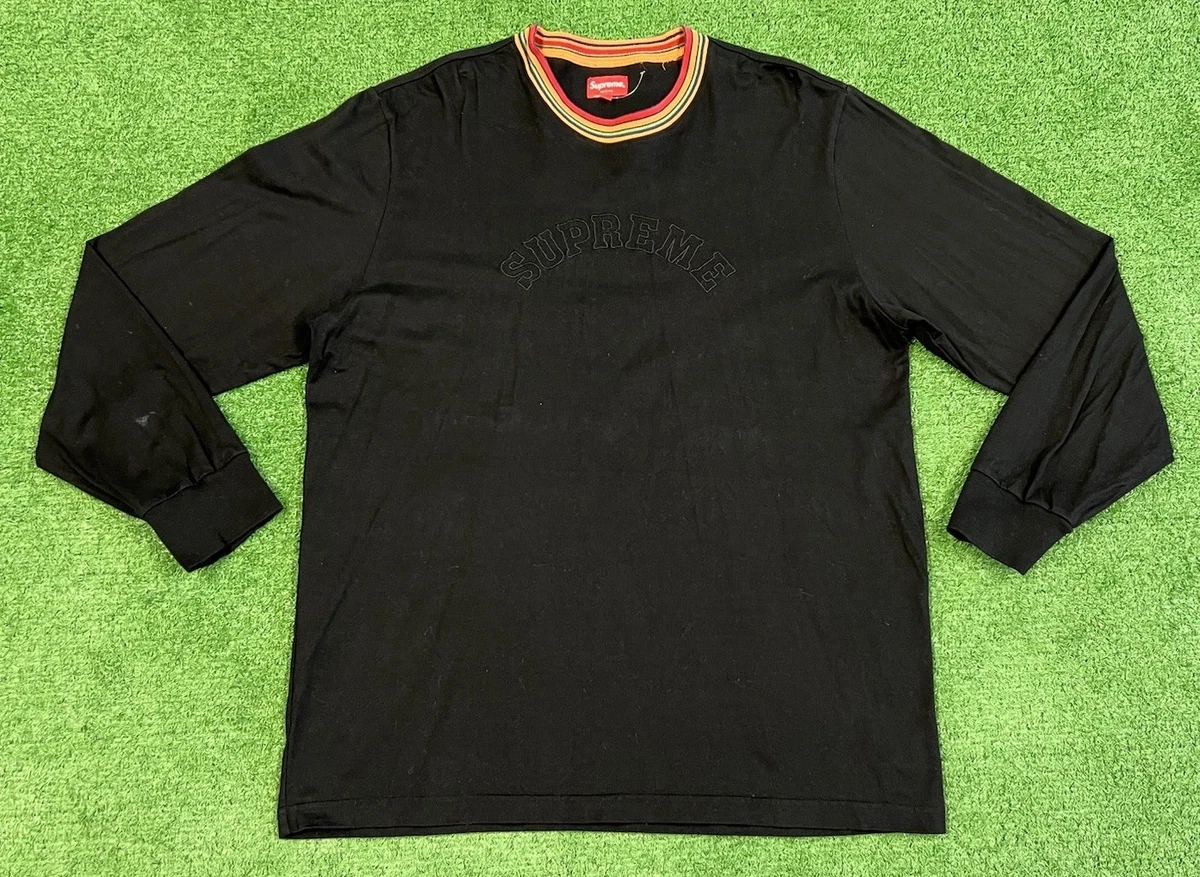 Supreme Long Sleeve Striped T-Shirts for Men for sale - eBay