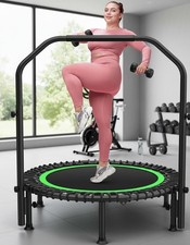 Trampoline 40/48/56 Inch Indoor/Outdoor Home Fitness Exercise Foldable Rebounder