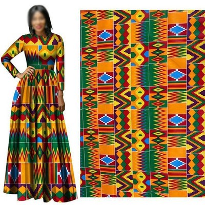 African Wax Cloth for Trendy Outfits Patchwork Ankara Fabric for Dressmaking