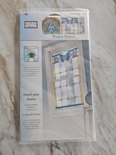 16386 Gallery Glass Stained Window Pattern "Nature's Calm" Create Stained Glass