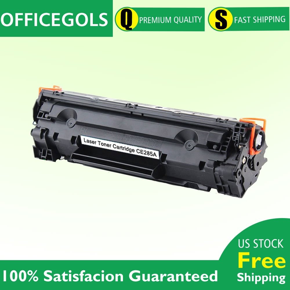 1PK CE285A 85A Black Toner Cartridge for HP LaserJet Pro P1102 P1102w M1212nf MFP Printers-image