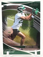 2025 Panini Absolute [RC] #107 Azareye'h Thomas New York Jets